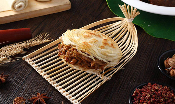 潼關(guān)餅夾饃