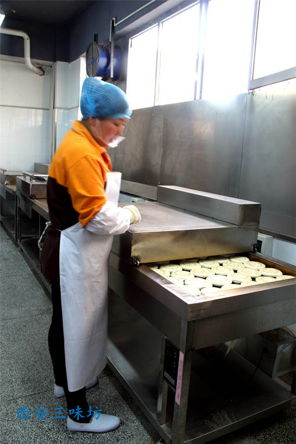 西安白吉饃生產(chǎn)車間