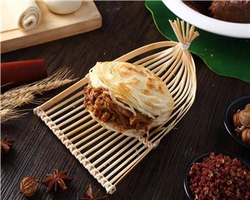 潼關(guān)千層餅肉夾饃